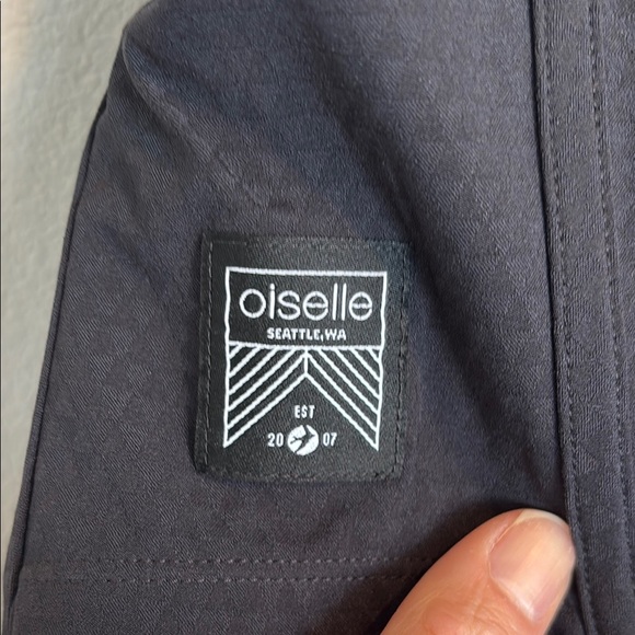 NWT Oiselle Black Track Star Shorts Shorts Lightweight Performance 10 - Picture 5 of 8